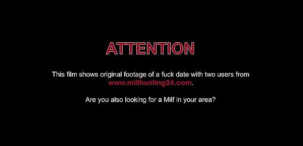  Milf Hunter dates skinny Julia Exclusiv in an abandoned place and lets his dick suck hard! I banged this Milf from Milfhunting24.com